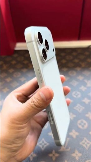 iPhone 17 Pro Max Silver - the most underrated color? 🧐 #Apple #Design