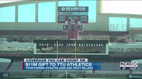 Texas Tech announces $11 million gift from John and Tracy Sellers