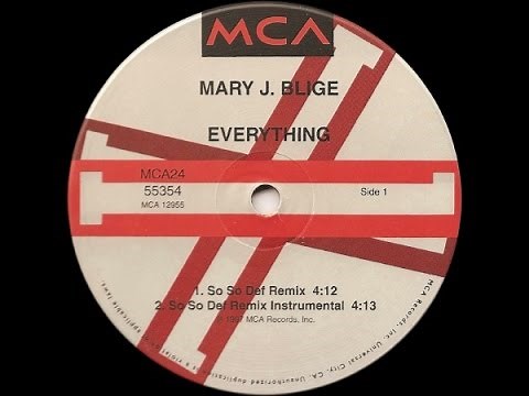 Mary J Blige - Everything - Your My Everything