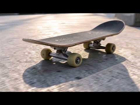 Skateboard Rolling Sound Effect | Wheels on Pavement