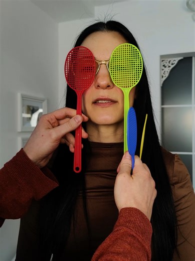 Farb und Sehtest mit verschiedenen Brillen #asmr #asmrvideo | asmrvideo