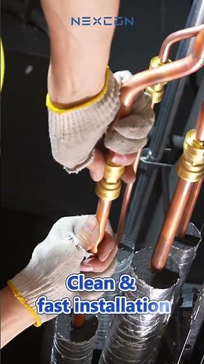 Braze-Free HVACR Fittings | Quick & Easy Installation #copperfittings #hvacr