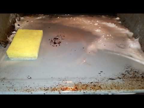 οικολογικός καθαρισμός φούρνου. Πάντα με κλειστό ρεύμα!!