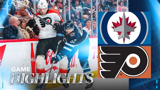 Winnipeg Jets vs. Philadelphia Flyers - Game Highlights