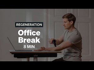 Blackroll Übungen | 8 MIN Massagepistole Anwendung Office Break | Entspannen & Stress lösen im Büro