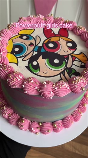 Powerpuff Girl Cake: Adorable Edible Dessert