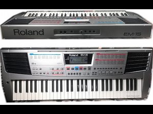 Roland EM-15 (DEMO songs)
