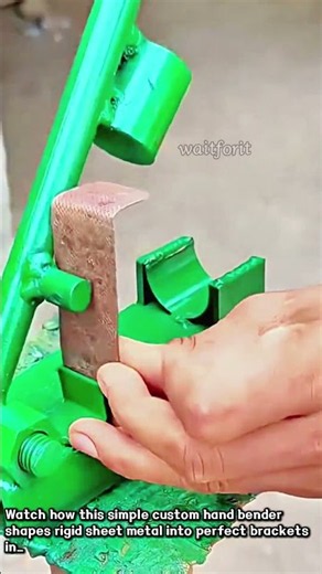 No Costly Machines Needed For Perfect Metal Bending #metalworking #diy #tools