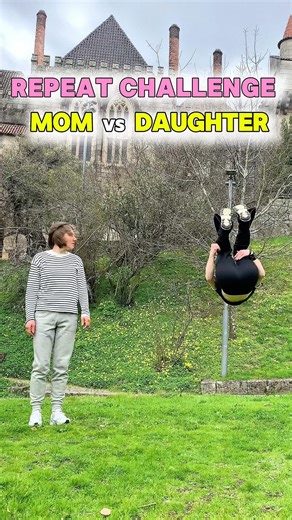 Can Mom Pass This REPEAT Challenge? 👀🤸‍♀️
