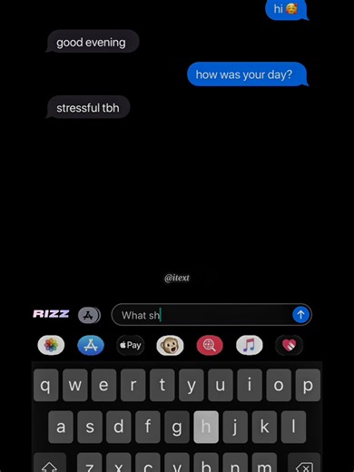 @RIZZ APP how to make her smile on text #texting #crush #girlfriend #love #rizz