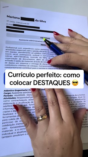 Currículo perfeito: como destacar seus reconhecimentos