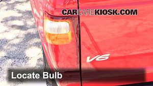 Tail Light Replacement on 2004 Mazda B3000 SE 3.0L V6