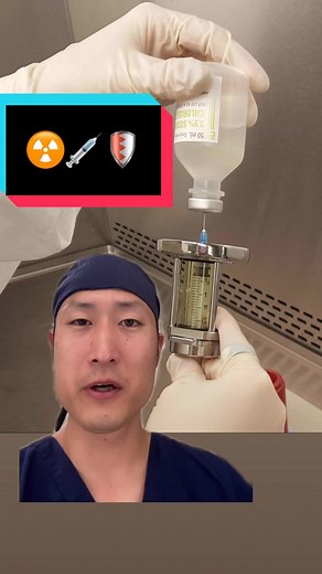 The shielding is not 100% but as long as its lower then the acceptable limit we can hand it to courier 🚚. #nuclear #pharmacy