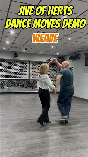 Jive of Herts dance moves demo: Rapido; with Push Turn; Weave - subscribe to our YouTube channel 👍