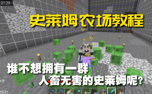 手机版如何找史莱姆区块〖原味生存〗EP34