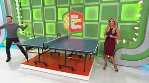 Daniel Goddard was back to model today on TPIR and boy does he take his modeling seriously! | The Price Is Right