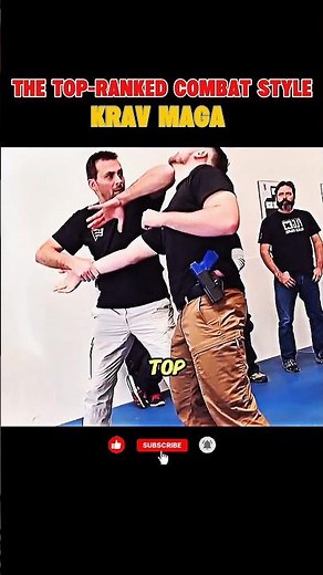 The Top-Ranked Combat Style For Instant Survival 😱 #martialarts #kravmaga #selfdefense