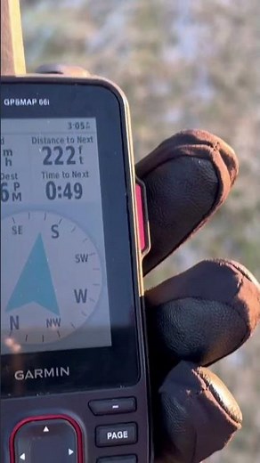 Walking with the Garmin GPSMAP 66i #shorts