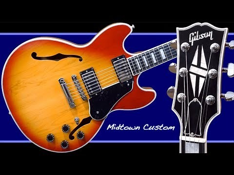 Is it a 335 or a Les Paul? | 2012 Gibson Midtown Custom Cherry Sunburst | Review + Demo