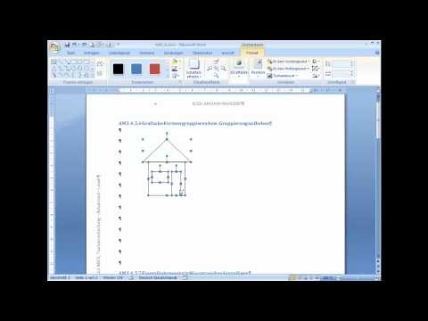 am3456 Grafische Formen in Worddokumenten gruppieren