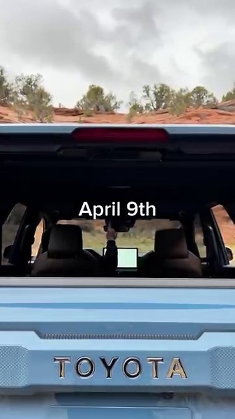 The power rear window is kind of our thing. The all-new #Toyota4Runner will be revealed on April 9th. #LetsGoPlaces | Central Florida Toyota | Facebook