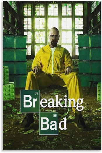 Amazon.com: Póster de la serie de televisión de Breaking Movie Art Bad Man, póster de arte de pared y arte de pared, póster moderno para decoración de dormitorio familiar, 24 x 36 pulgadas (23.6 x 35.4 in) : Hogar y Cocina