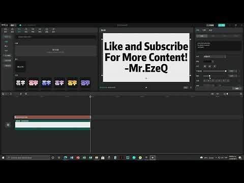 Keyframes on Capcut on Pc 2021!