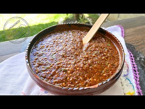 Salsa De Los 5 Chiles / La Famosa Salsa Taquera