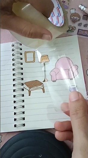 ✨DIY Paper Doll House🎀 | Part 2: Decorating with Stickers DIY 종이인형 집 | Part 2: 스티커로 꾸미기