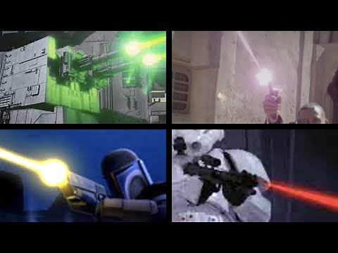 The Meaning Behind Every Blaster Colour | STAR WARS Explained