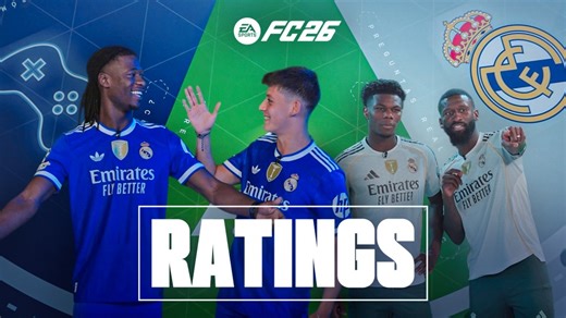 1.7M views · 131K reactions | 樂 Eduardo Camavinga & Arda Güler  Aurélien Tchouaméni & Antonio Rüdiger  Which team came out on top in our #FC26 Ratings Wheel of Fortune? ⁉ ¿Qué equipo ganará en nuestra Ruleta de la Suerte de #FC26 Ratings? ️ Reserve/Reservar FC 26 ➡️ https://x.ea.com/85832 ⚽️ EA SPORTS FC | Real Madrid C.F. | Facebook
