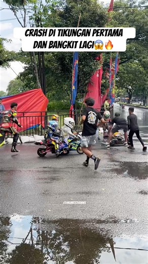 Balapan motor kecil😱🔥🔥 #shrots