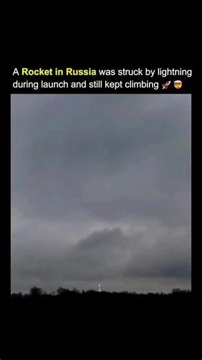 factshubs_ig on Instagram: "A lightning bolt hit this rocket seconds after liftoff, and it didn’t flinch 🌩️🛰️This was a Soyuz-2 launch from Baikonur Cosmodrome in 2019, carrying satellites for Russia’s GLONASS navigation system. Just 12 seconds after ignition, a powerful lightning strike connected with the rocket as it passed through storm clouds.Instead of aborting, the vehicle continued its ascent flawlessly. Soyuz rockets are engineered with conductive paths and shielding that safely route 