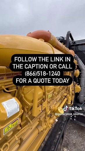 Visit https://ow.ly/IHR850Rnxhm to shop our #CAT lineup. #industrialpower #commercialpower #caterpillargenerator #standbygenerator #dieselpower