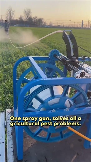 No more heavy backpack pesticide tanks! One remote control