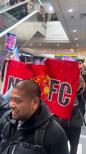 Manchester United Supports Trans Rights in Manchester