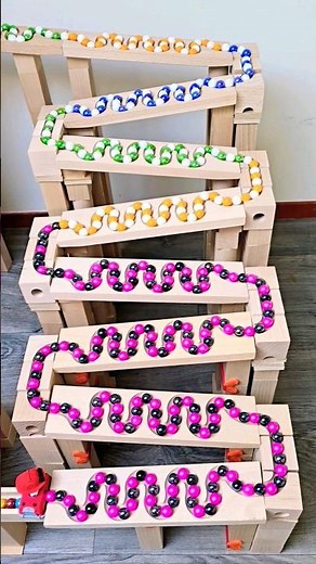 World's 🌎 Most Epic HABA Marble Run: Jaw-Dropping Course in Action! #shorts