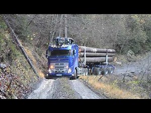 🚚💨 VOLVO FH16 650 : 🌲 GRUMIER (TRANSPORTS GERVAIS) - Ça passe tout juste !