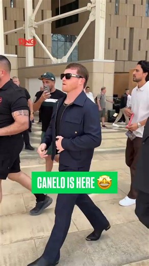 Canelo arrives at press conference for his clash with WBC super middleweight champion Mbilli 🔥