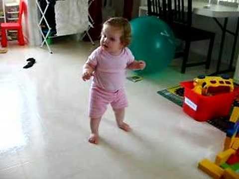 toddler walking
