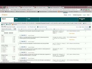 Como realizar buscas no Scopus?