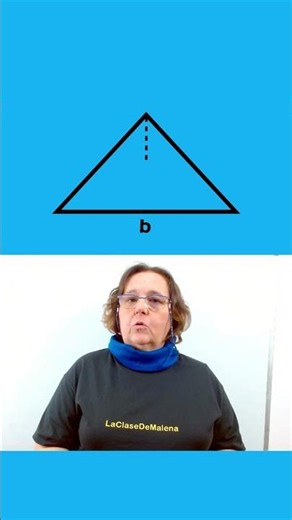 Area of ​​a TRIANGLE explained simply