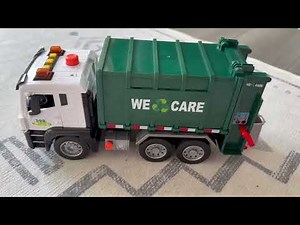 Garbage Truck Toy, Large Friction Powered Trash Truck Toy with Light and Sounds Review