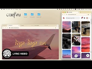 “bye bye na” - Dani Zam (Official Lyric Video)