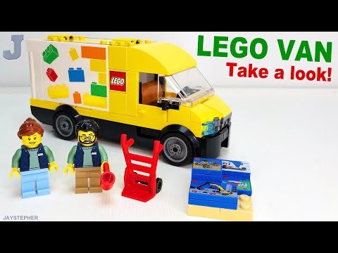 LEGO City 2026 LEGO Van 60500 Unboxing, Tour, & Review