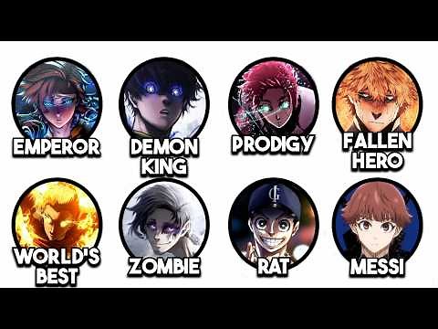 ALL 74 Blue Lock Characters EXPLAINED