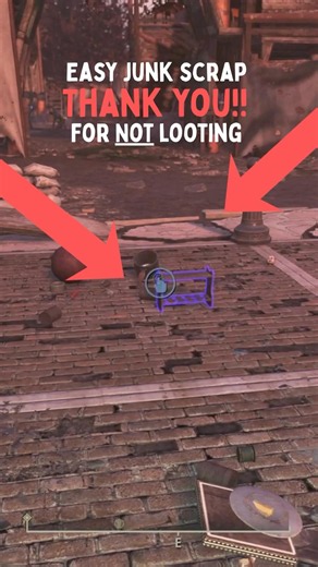 POV: You're the only one looting the ground 🤑 ✨ #shorts #fallout76 #fyp