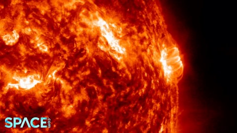 Sun Erupts With Multiple X-Class Solar Flares Captured In A 4K Spacecraft Time-Lapse