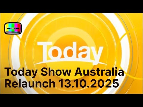 Channel Nine - Today Opening (13 October 2025) [NEW GRAPHICS]