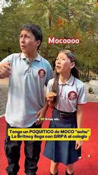 #profejesusandres going to SCHOOL with a runny nose